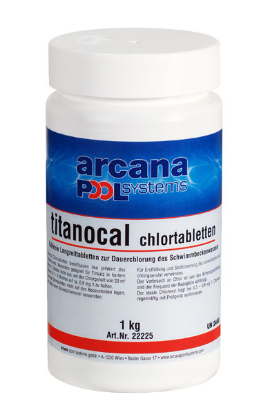 Chlorové tablety Titanocal 1 kg