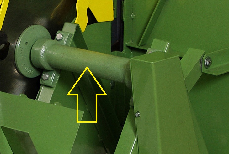 Okružní hřídel 500 mm pro HVP 60A (komplet)