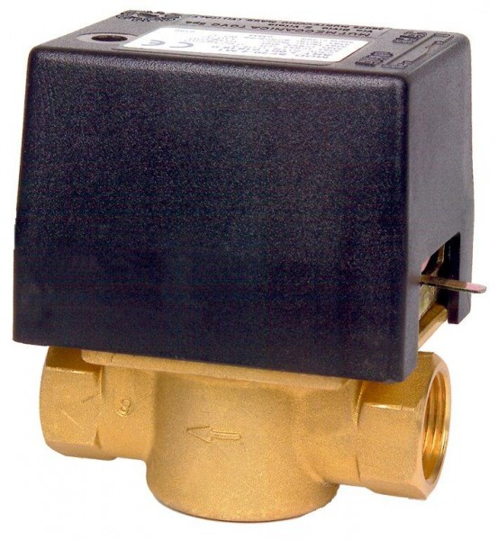 Elektrický dvoucestný ventil. Připojení 3/4“ in 230 V + DOPRAVA ZDARMA! 