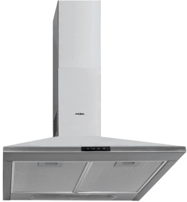 MORA OK 634 X komínový odsavač 598x450mm, nerez