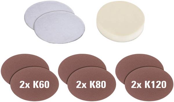 Einhell CC-PO 1110/1/2 E 2093233 lešticí polštářek k autoleštičce 180 mm