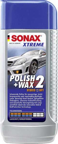 Sonax Xtreme Polish & Wax 2 NanoPro 207100 vosk na auto 250 ml