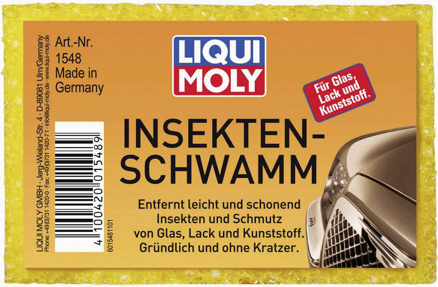 Houba pro odstranění hmyzích těl Liqui Moly 1548 1 ks