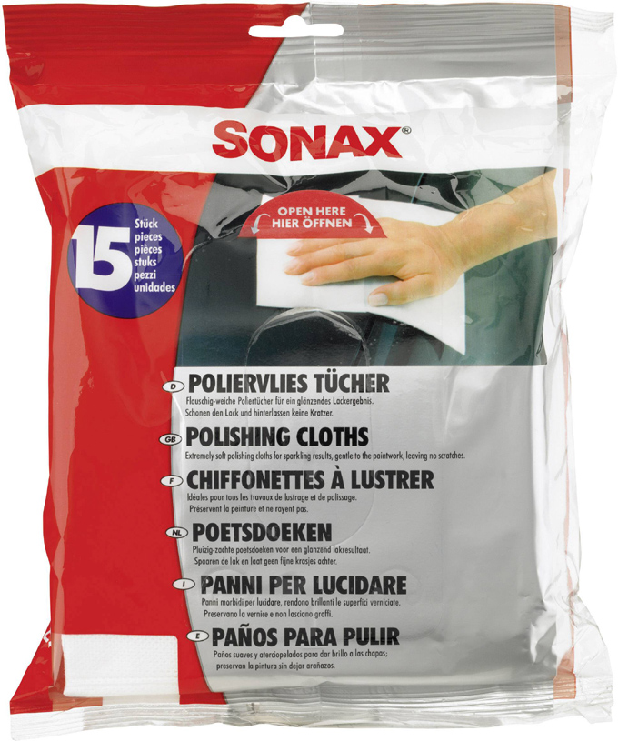 Hadřík na leštění Sonax 422200 15 ks