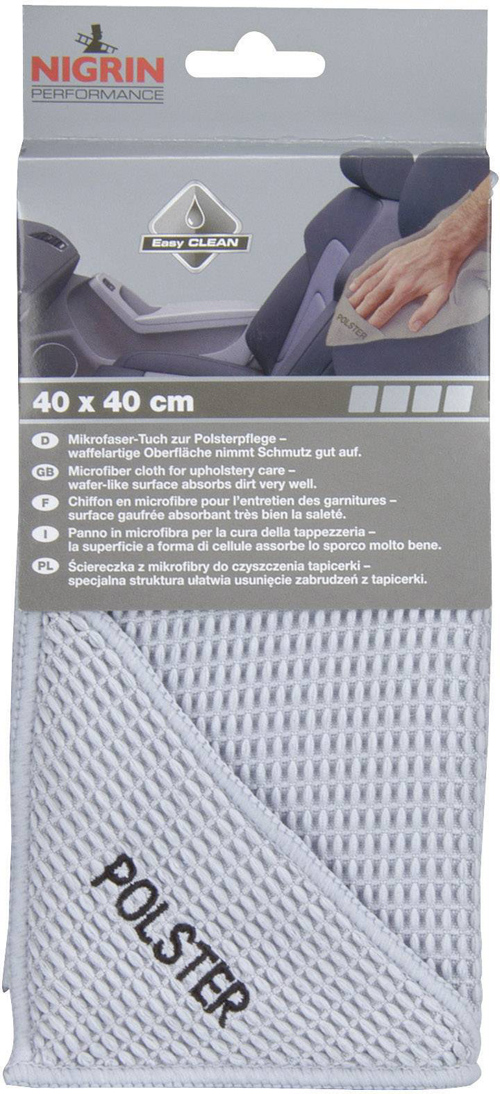 Utěrka z mikrovlákna pro polstrování Nigrin 71119 1 ks (d x š) 40 cm x 40 cm