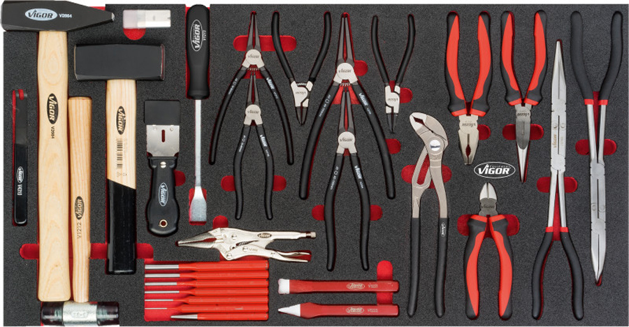 Vigor V5638 pro údržbáře sada nářadí 38 dílná 