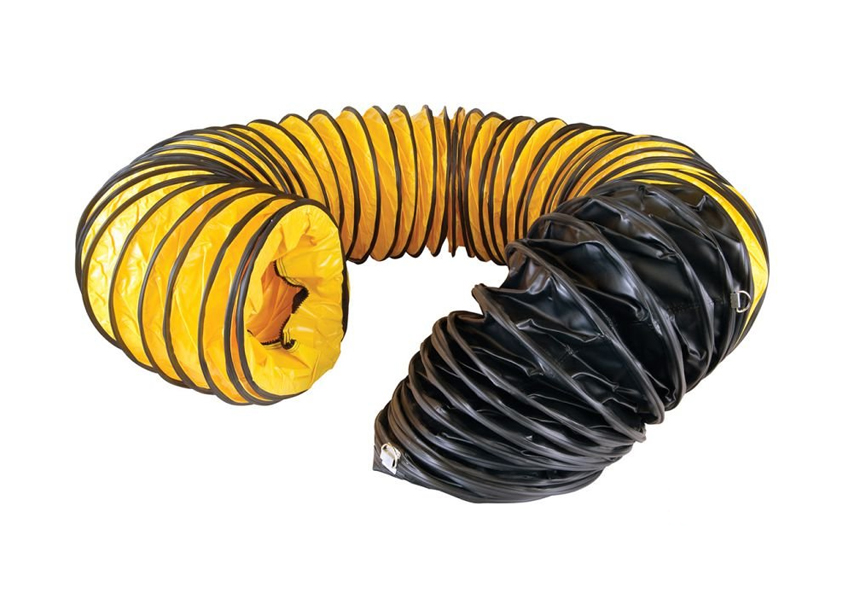 Pružná hadice PVC pro rozvod teplého vzduchu pro topidlo Master B 18 EPR, délka: 7,6m, průměr 31cm 