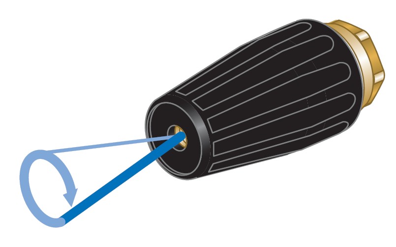 Rotační tryska pro Comet, Nilfisk-Alto Wap, Karcher, Kranzle
