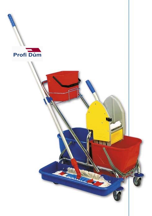 Úklidový vozík dvojkbelíkový CLAROL PLUS II 